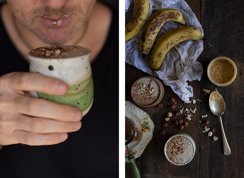 jessica cox peanut butter & hazelnut smoothie dairyfree