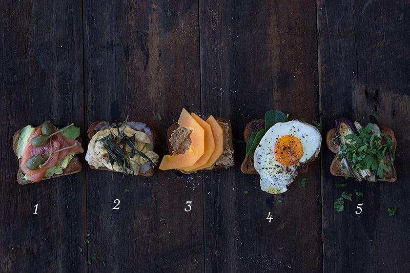 savoury toast toppings recipes